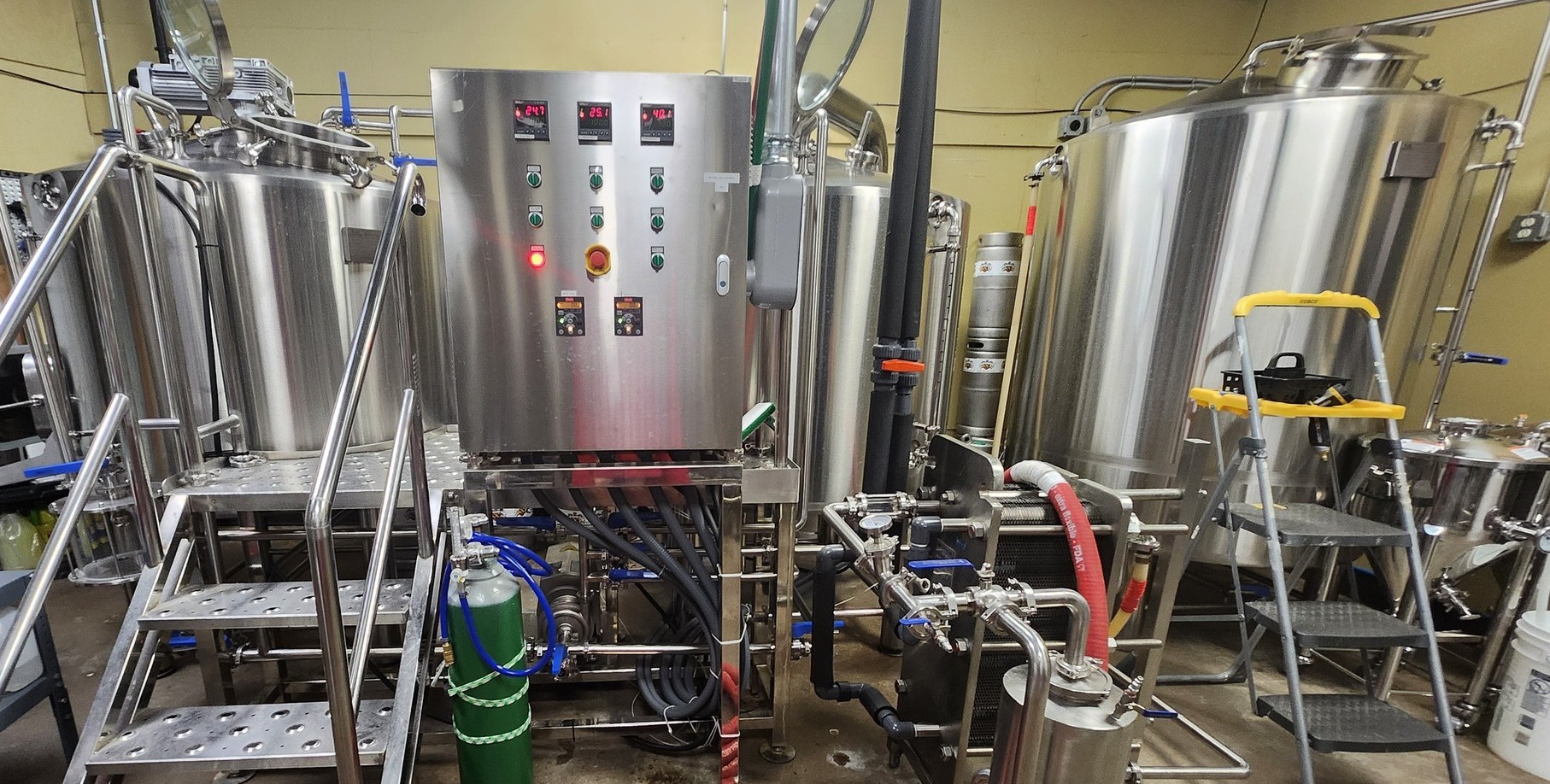 North Sea Brewing brewhouse