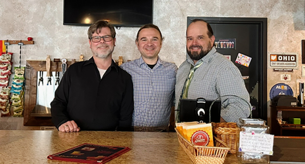 The cofounders of North Sea Brewing